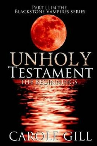 Cover of Unholy Testament