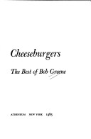 Book cover for Cheeseburgers, the Best of Bob Greene