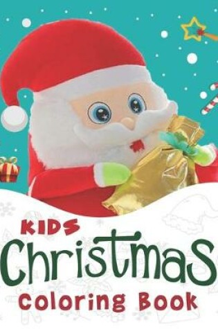 Cover of Kids Christmas Coloring Book.