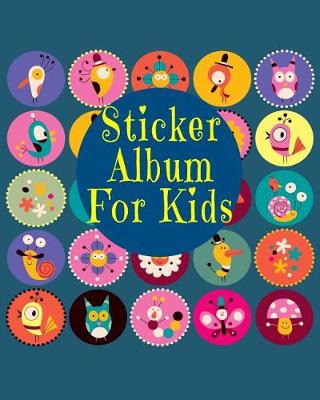 Book cover for Sticker Album For Kids