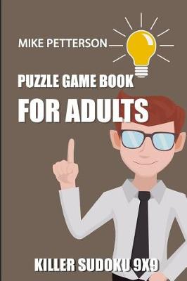 Book cover for Puzzle Game Book For Adults