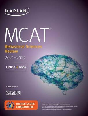Book cover for MCAT Behavioral Sciences Review 2021-2022