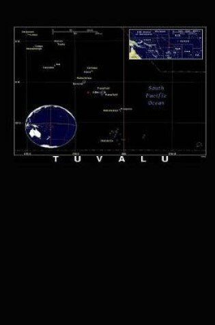 Cover of Modern Day Color Map of Tuvalu Journal