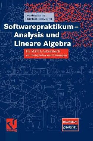 Cover of Softwarepraktikum - Analysis Und Lineare Algebra