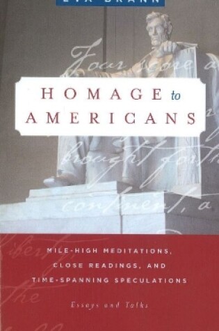 Cover of Homage to Americans