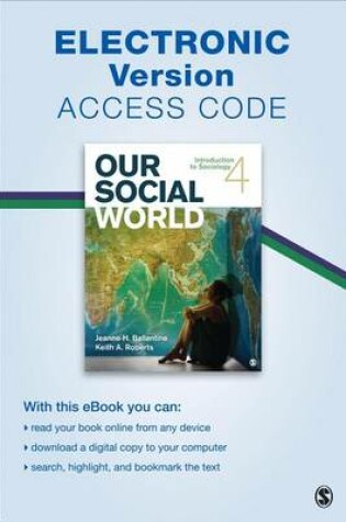 Cover of Our Social World Electronic Version