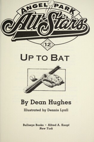 Cover of Up to Bat-Angel Prk#12