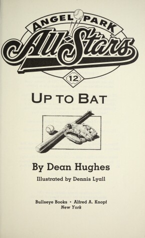 Cover of Up to Bat-Angel Prk#12