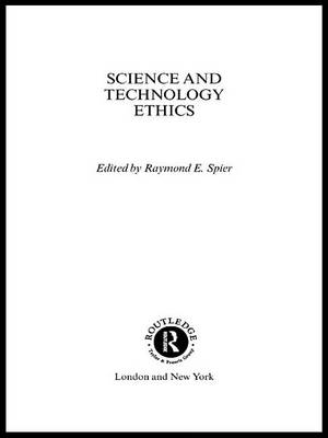 Cover of Science and Technology Ethics