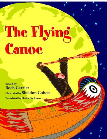 Book cover for The Flying Canoe