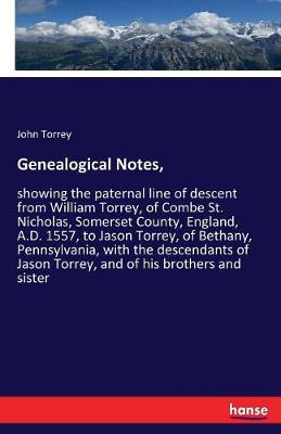 Book cover for Genealogical Notes,