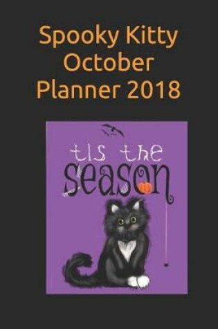 Cover of Spooky Kitty October Planner 2018