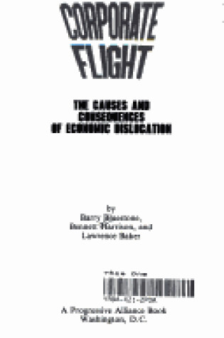 Cover of Corporate Flight