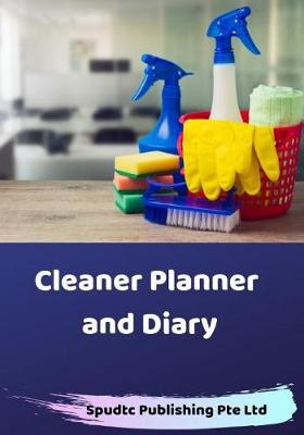 Book cover for Cleaner Planner and Diary