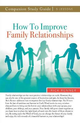 Book cover for How to Improve Family Relationships Study Guide