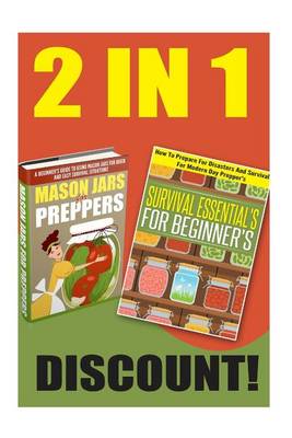 Book cover for Survival Essentials and Mason Jars for Preppers