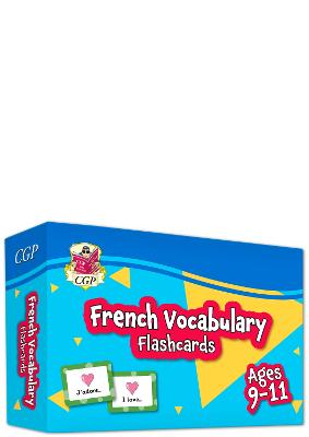 Book cover for New French Vocabulary Flashcards for Ages 9-11