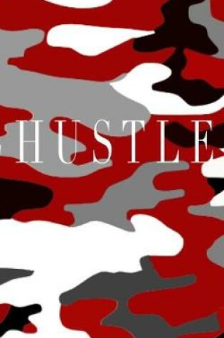 Cover of Hustle Red camouflage Writing Drawing Journal