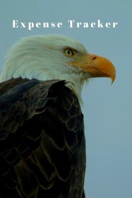 Cover of Proud Bird American Bald Eagle Expense & Spending Tracker Notebook