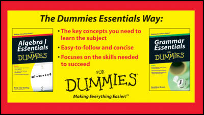 Book cover for Algebra I & Grammar Essentials for Dummies Bundle