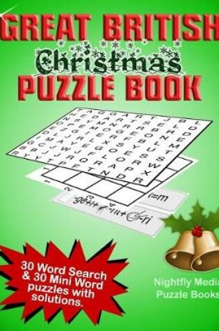 Cover of Great British Christmas Puzzle Book