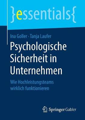 Cover of Psychologische Sicherheit in Unternehmen