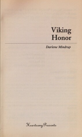 Book cover for Viking Honor