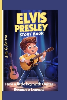 Book cover for Elvis Presley Story Book