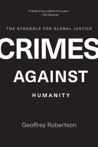 Cover of Crimes Against Humanity