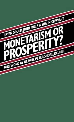 Book cover for Monetarism or Prosperity?