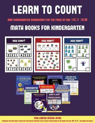 Cover of Math Books for Kindergarten (Learn to count for preschoolers)