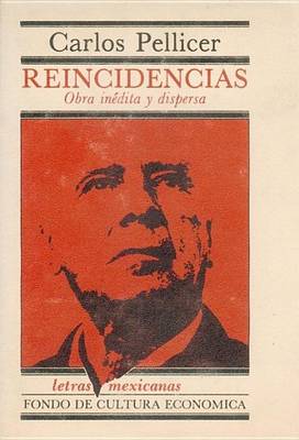 Cover of Reincidencias