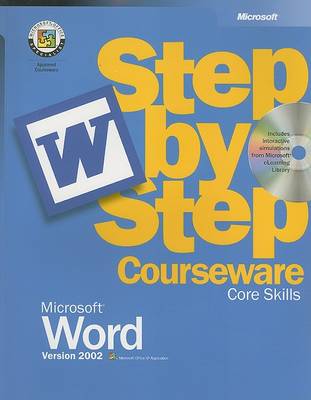 Book cover for Microsoft Word Version 2002 Step by Step Courseware Core Skills