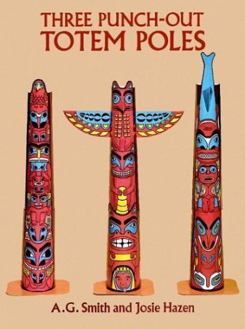 Book cover for Three Punch-out Totem Poles