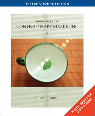 Book cover for Principles of Contemporary Marketing