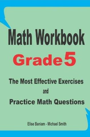 Cover of Math Workbook Grade 5