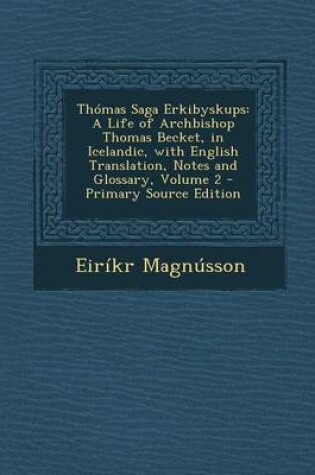 Cover of Thomas Saga Erkibyskups