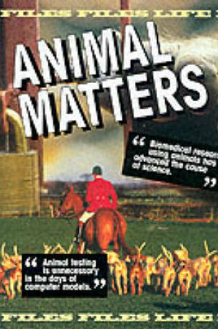 Cover of Animal Matters