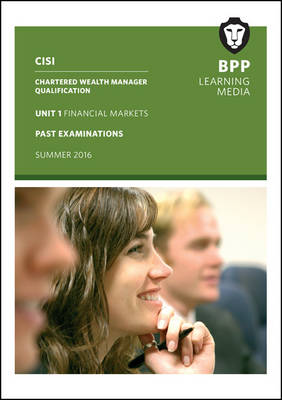 Cover of CISI Masters Wealth Management Unit 1 Summer 2016