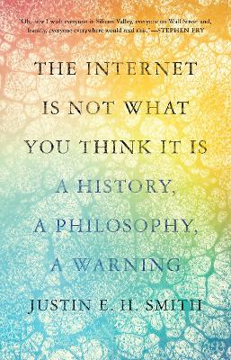 Book cover for The Internet Is Not What You Think It Is