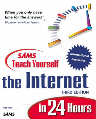 Book cover for Sams Teach Yourself the Internet in 24 Hours, Third Edition