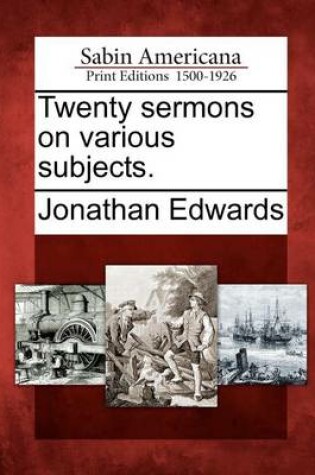 Cover of Twenty Sermons on Various Subjects.