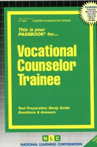 Cover of Vocational Counselor Trainee