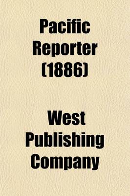 Book cover for The Pacific Reporter (Volume 8)