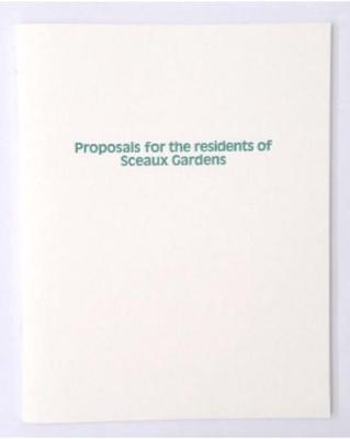 Book cover for Proposals for the Residents of Sceaux Gardens