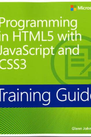 Cover of Programming in HTML5 with JavaScript and CSS3