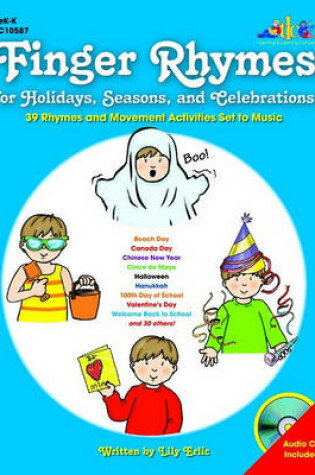 Cover of Finger Rhymes for Holidays, Seasons, and Celebrations
