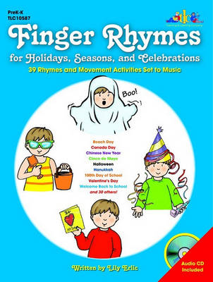 Book cover for Finger Rhymes for Holidays, Seasons, and Celebrations