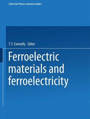 Book cover for Ferroelectric Materials and Ferroelectricity,