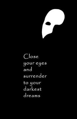 Book cover for Close Your Eyes and Surrender to Your Darkest Dreams